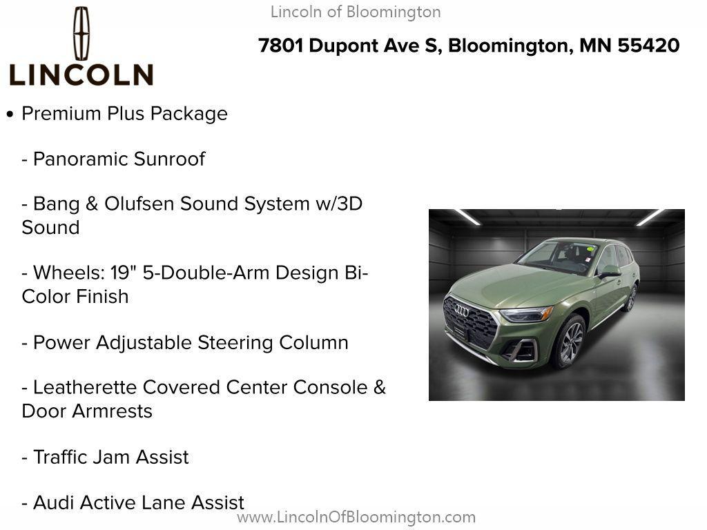 used 2023 Audi Q5 car, priced at $25,790