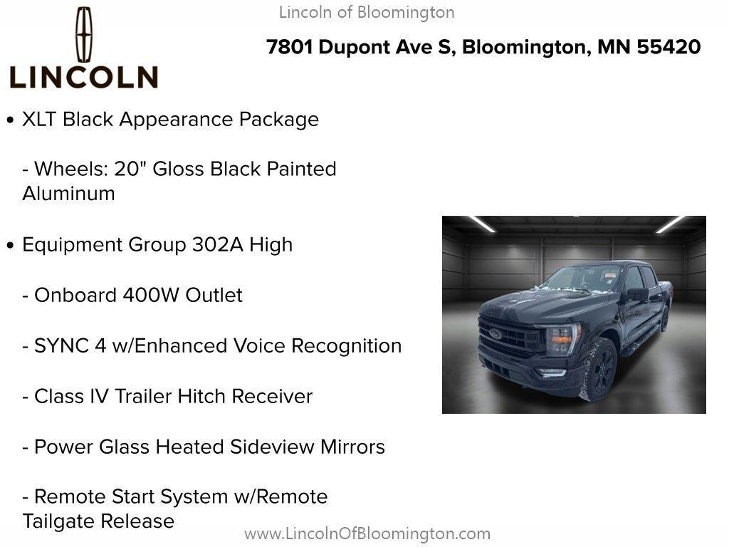 used 2023 Ford F-150 car, priced at $43,858