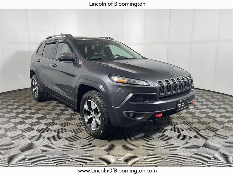 used 2015 Jeep Cherokee car, priced at $16,400