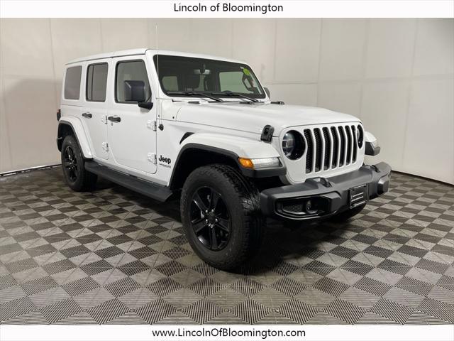 used 2021 Jeep Wrangler Unlimited car, priced at $37,209