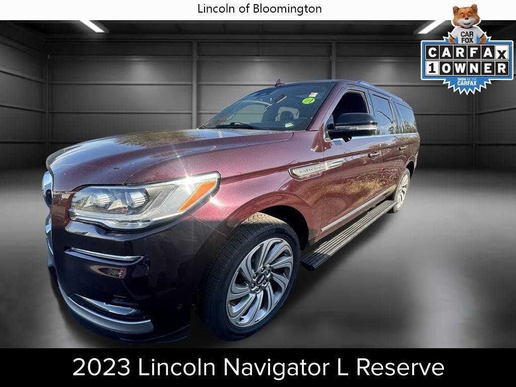 used 2023 Lincoln Navigator car, priced at $50,895