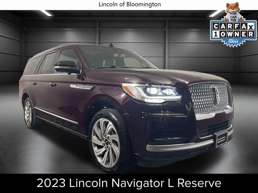 used 2023 Lincoln Navigator car, priced at $56,957