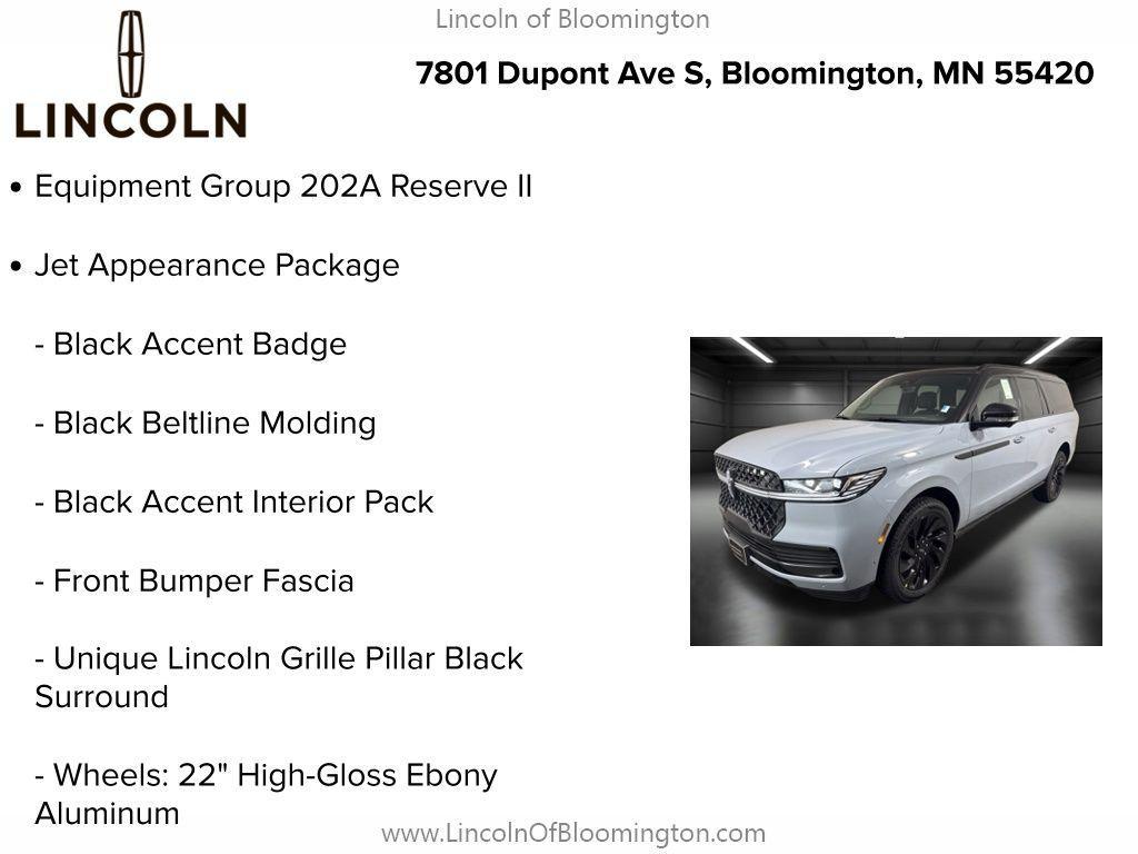 new 2025 Lincoln Navigator car, priced at $109,152