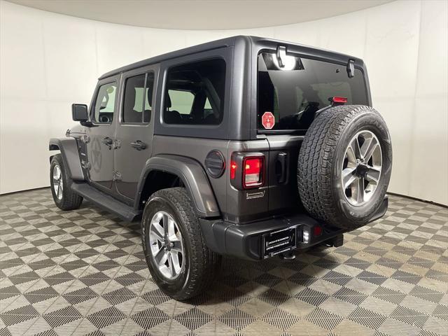 used 2021 Jeep Wrangler Unlimited car, priced at $29,648