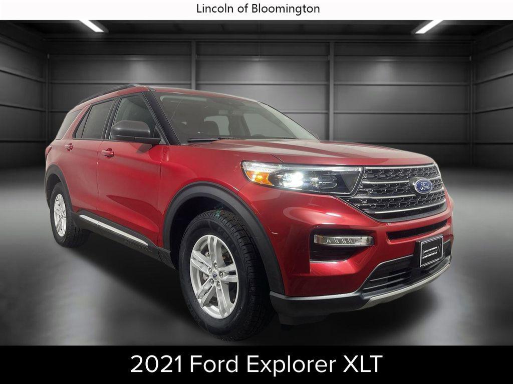 used 2021 Ford Explorer car, priced at $28,344