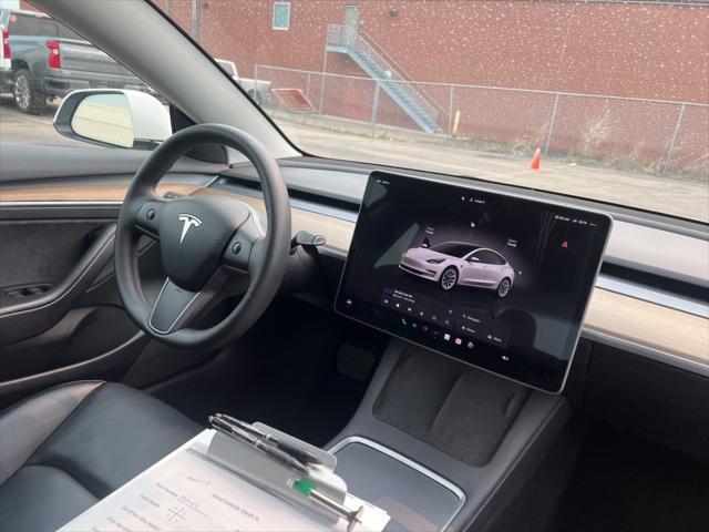 used 2022 Tesla Model 3 car, priced at $27,320