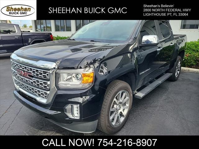 used 2021 GMC Canyon car, priced at $31,989