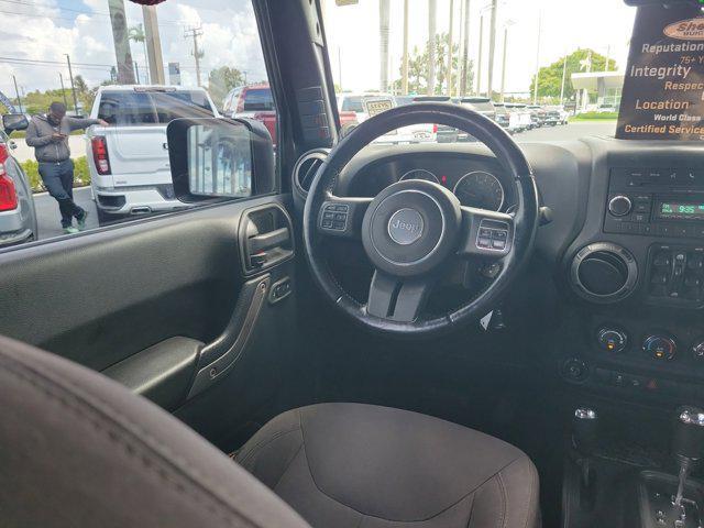 used 2014 Jeep Wrangler Unlimited car, priced at $21,589