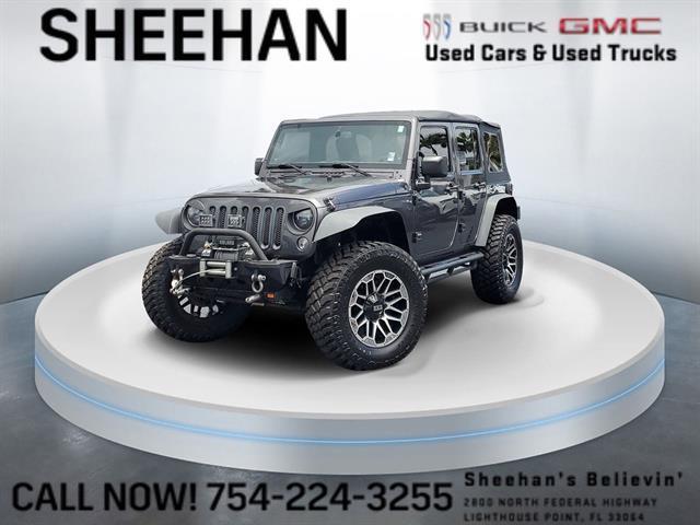 used 2014 Jeep Wrangler Unlimited car, priced at $21,589