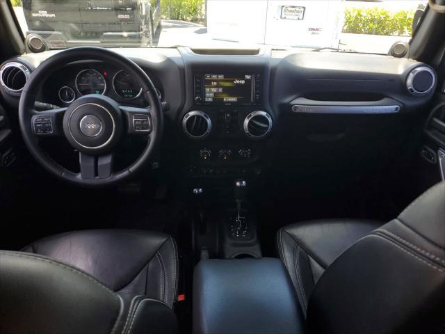 used 2014 Jeep Wrangler Unlimited car, priced at $23,589
