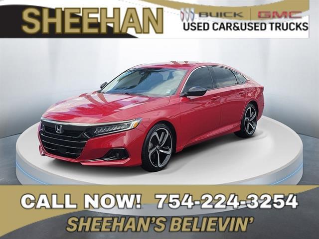 used 2022 Honda Accord car, priced at $27,694