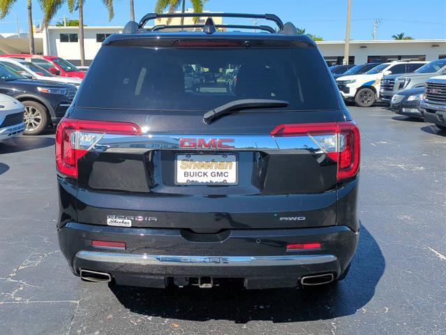 used 2023 GMC Acadia car, priced at $34,545