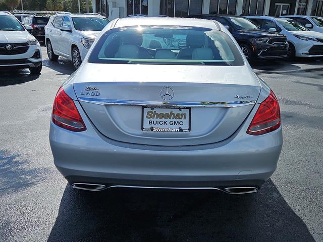 used 2015 Mercedes-Benz C-Class car, priced at $13,125
