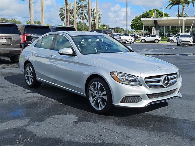 used 2015 Mercedes-Benz C-Class car, priced at $13,125