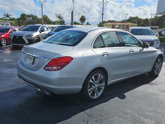 used 2015 Mercedes-Benz C-Class car, priced at $13,125