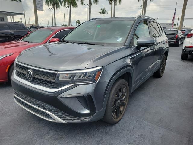 used 2022 Volkswagen Taos car, priced at $18,856