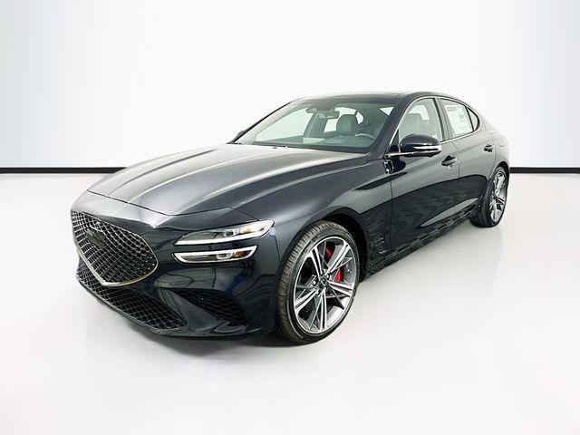 new 2025 Genesis G70 car, priced at $59,055