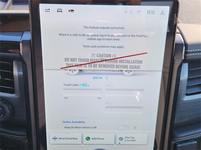 new 2025 Ford F-150 Lightning car, priced at $80,888