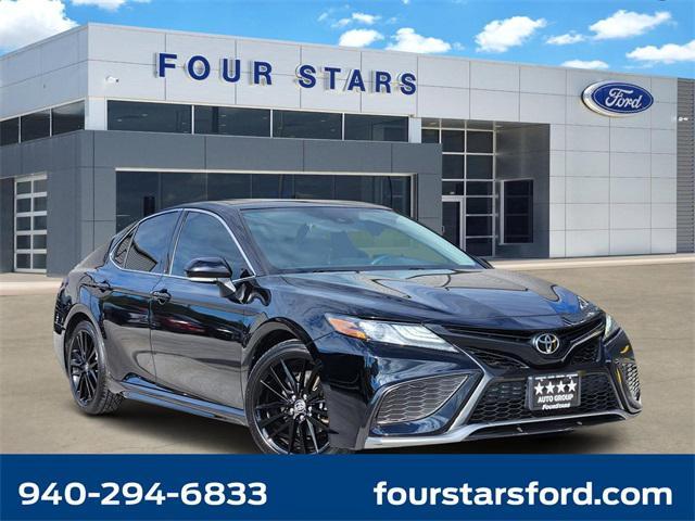 used 2021 Toyota Camry car, priced at $23,900