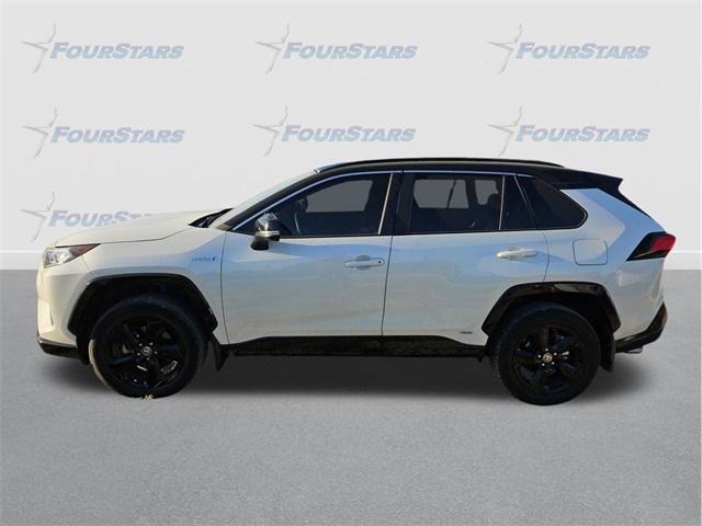 used 2021 Toyota RAV4 Hybrid car, priced at $28,223