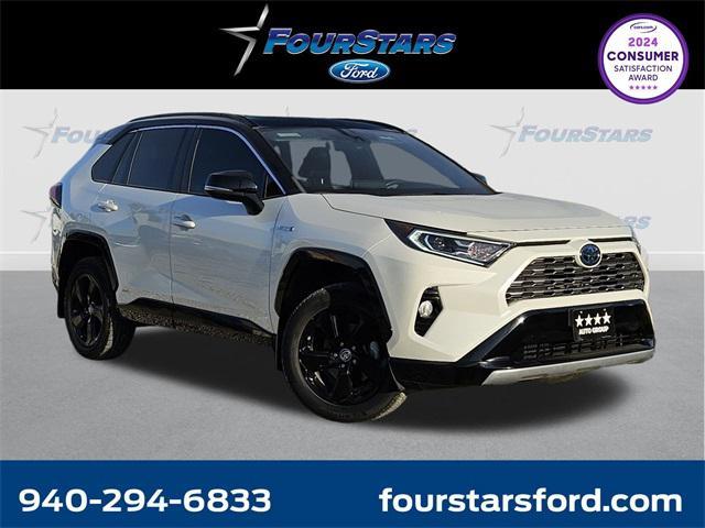 used 2021 Toyota RAV4 Hybrid car, priced at $30,594