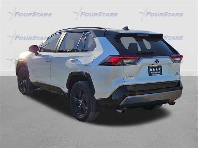 used 2021 Toyota RAV4 Hybrid car, priced at $28,223