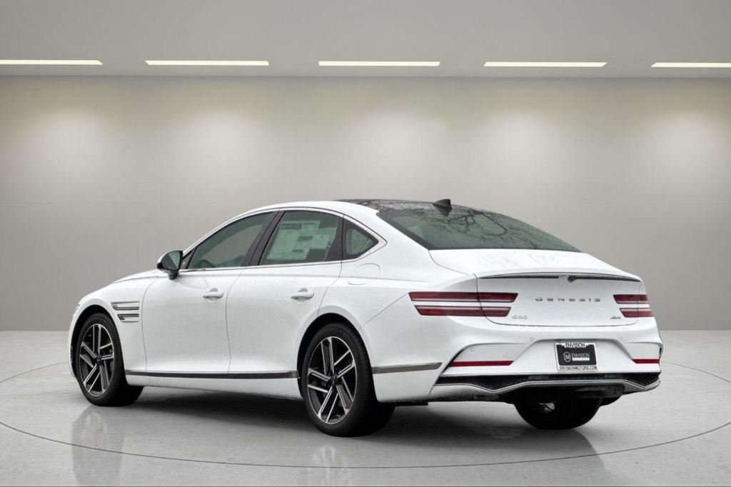 new 2025 Genesis G80 car, priced at $60,960