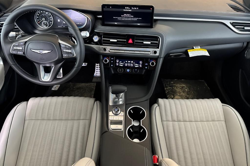 new 2025 Genesis G70 car, priced at $52,951