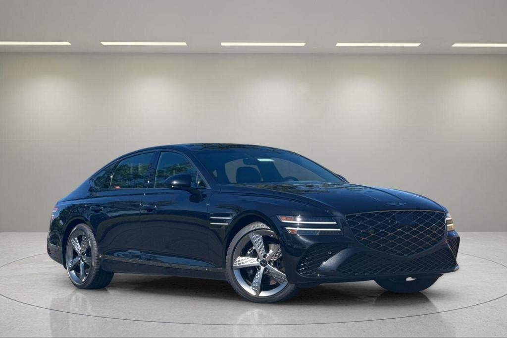 new 2025 Genesis G80 car, priced at $76,345