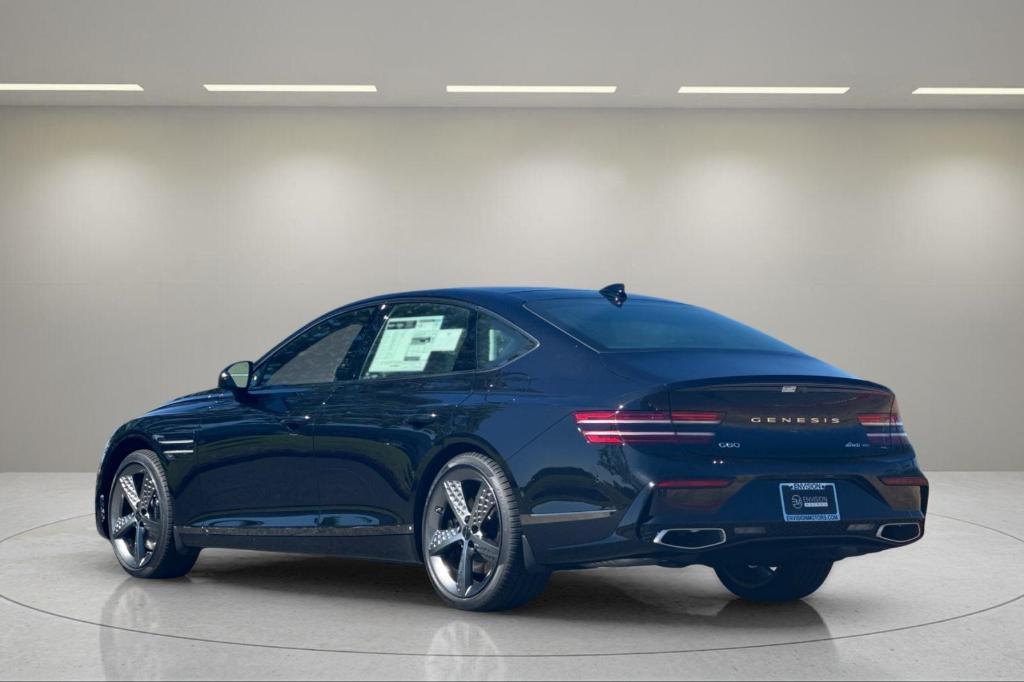 new 2025 Genesis G80 car, priced at $76,345