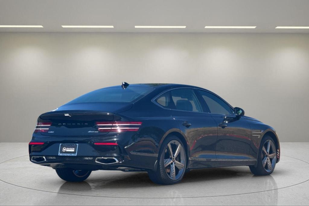 new 2025 Genesis G80 car, priced at $76,345