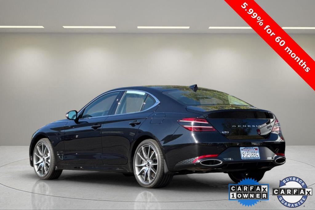 used 2025 Genesis G70 car, priced at $32,991