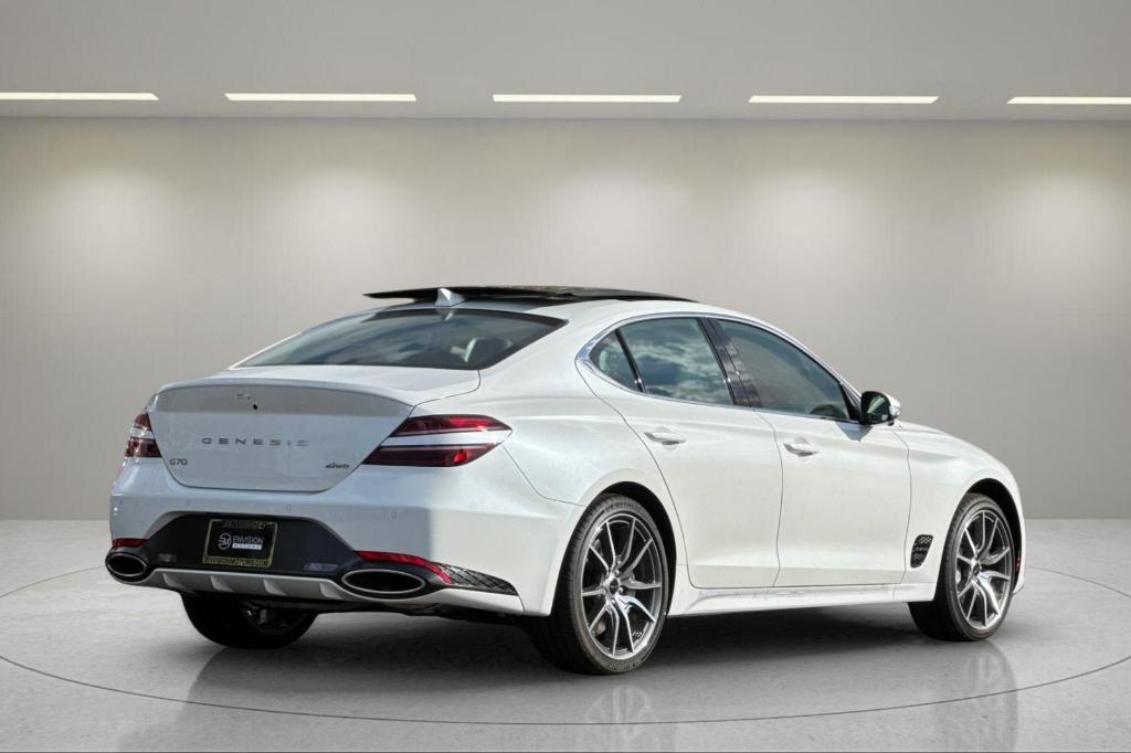 new 2026 Genesis G70 car, priced at $52,755