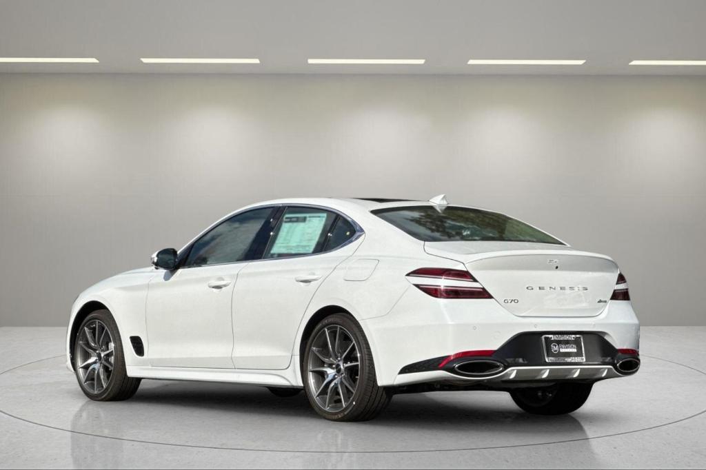 new 2026 Genesis G70 car, priced at $52,755