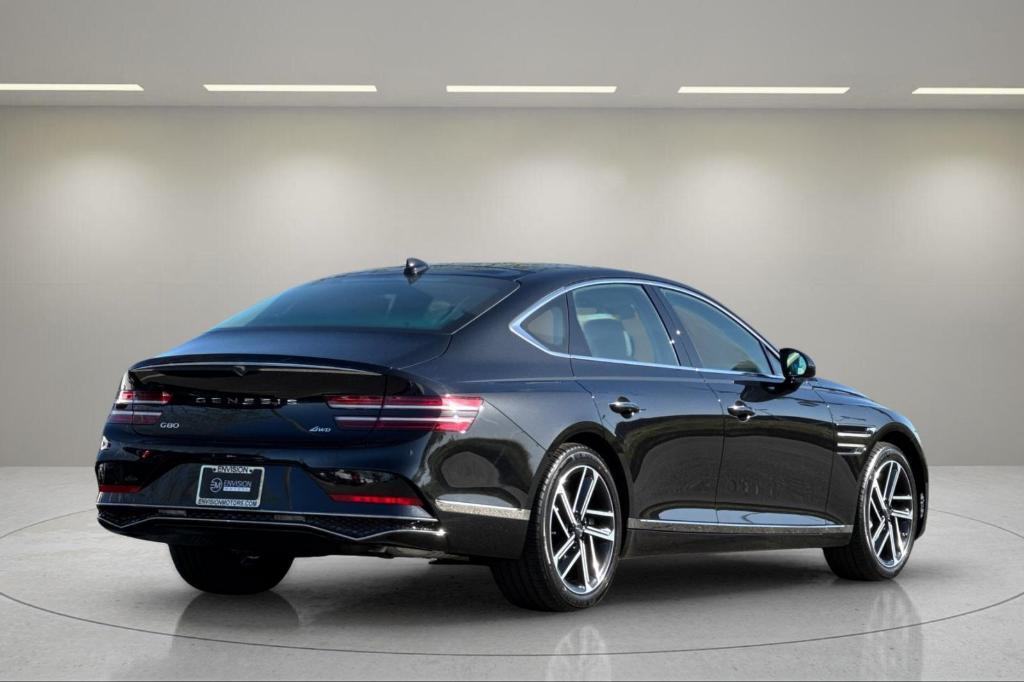 new 2025 Genesis G80 car, priced at $61,045