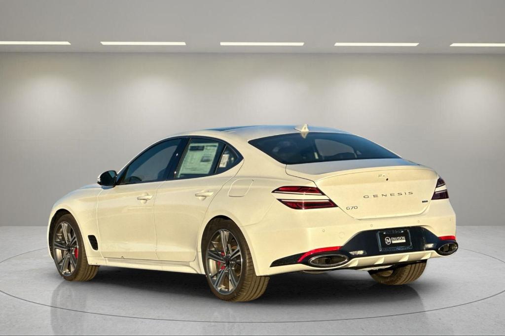 new 2025 Genesis G70 car, priced at $48,555
