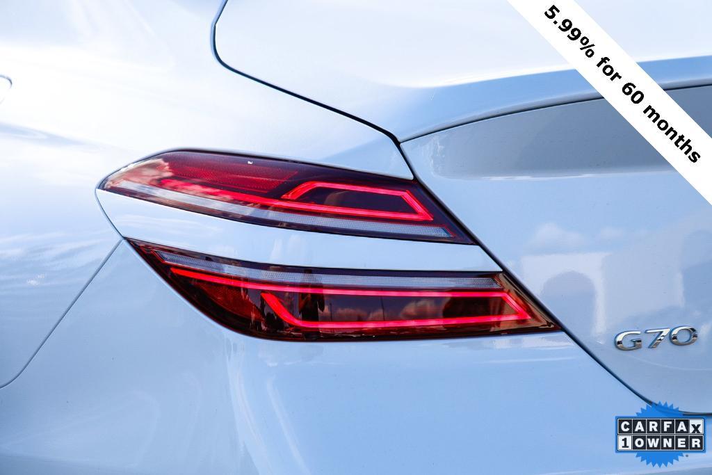 used 2025 Genesis G70 car, priced at $32,999