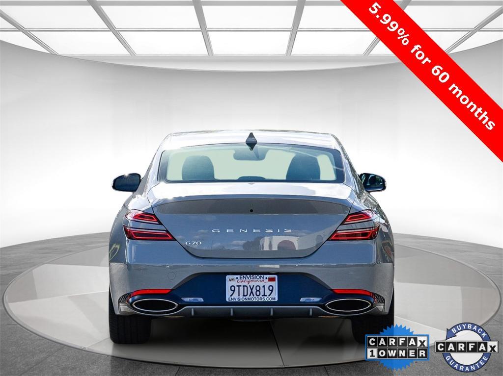 used 2025 Genesis G70 car, priced at $32,999