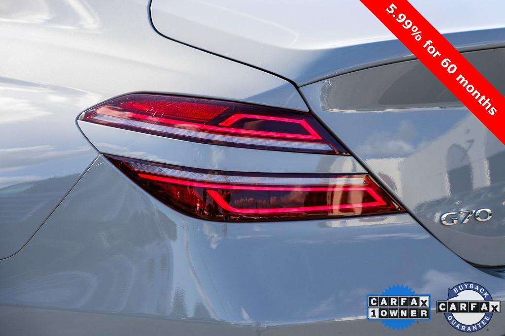 used 2025 Genesis G70 car, priced at $32,999