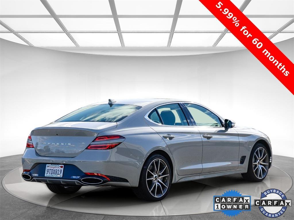 used 2025 Genesis G70 car, priced at $32,999