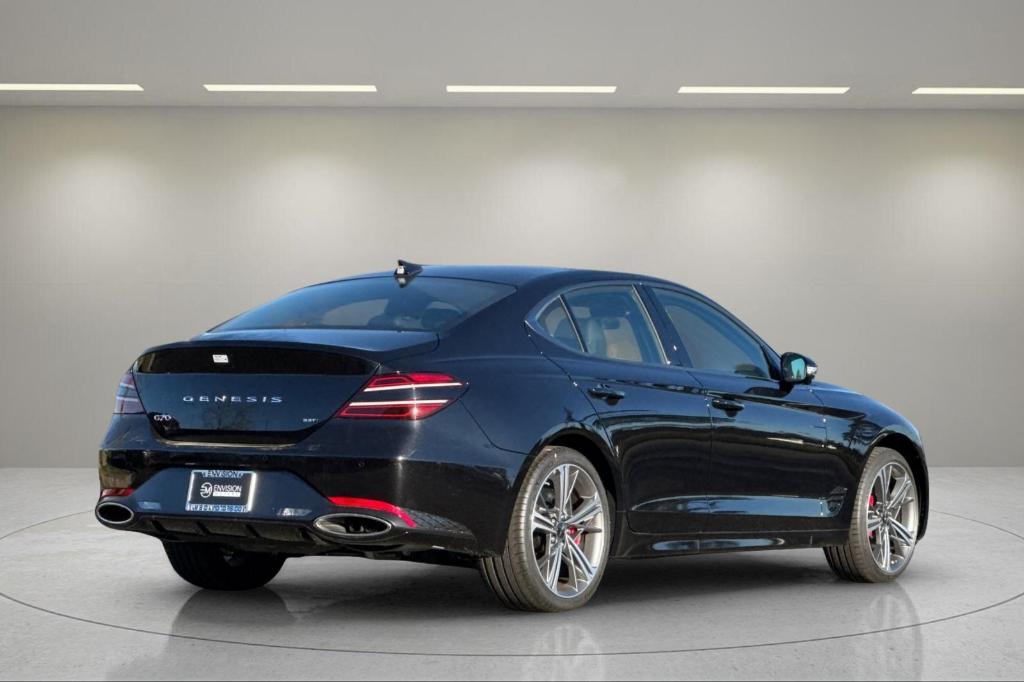 new 2025 Genesis G70 car, priced at $53,175