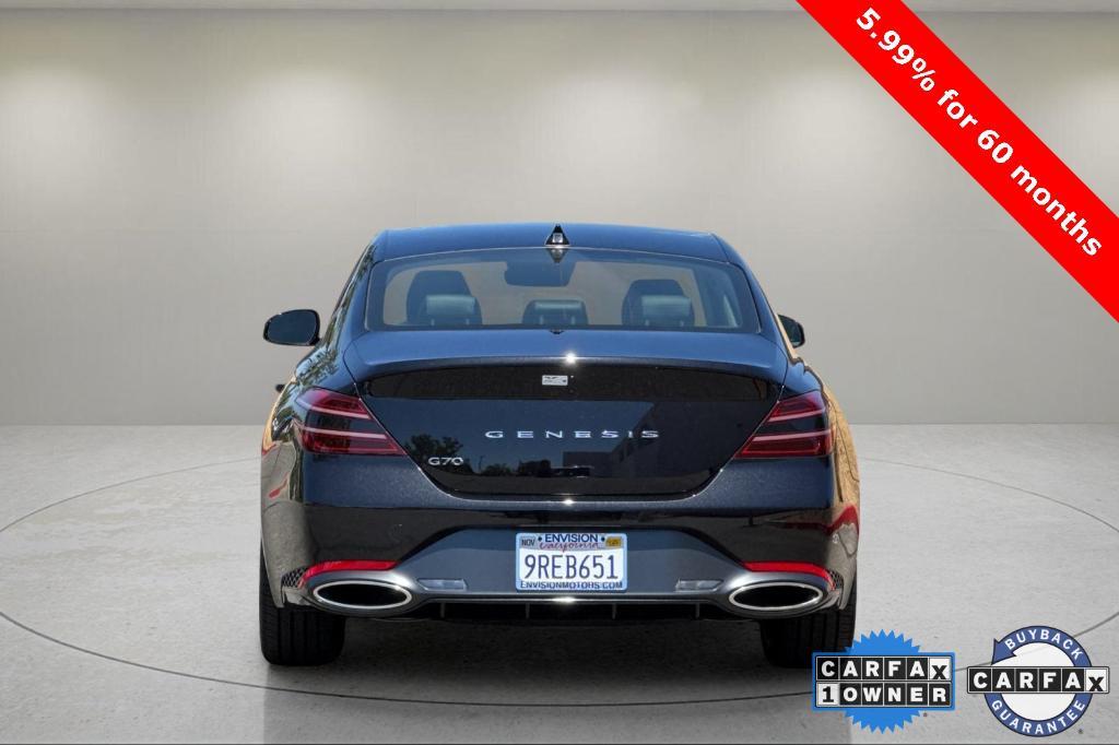 used 2025 Genesis G70 car, priced at $32,991