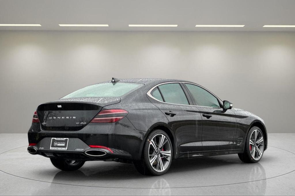 new 2025 Genesis G70 car, priced at $55,875
