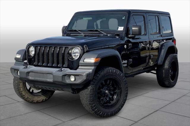 used 2018 Jeep Wrangler Unlimited car, priced at $22,470