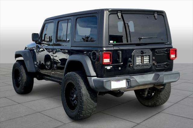 used 2018 Jeep Wrangler Unlimited car, priced at $22,470