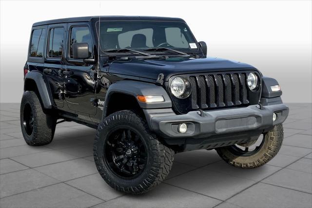 used 2018 Jeep Wrangler Unlimited car, priced at $22,470