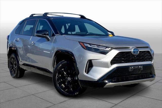 used 2022 Toyota RAV4 Hybrid car, priced at $34,555