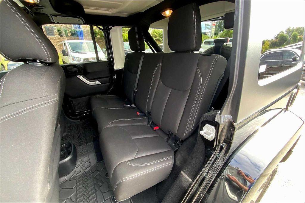 used 2016 Jeep Wrangler Unlimited car, priced at $18,196