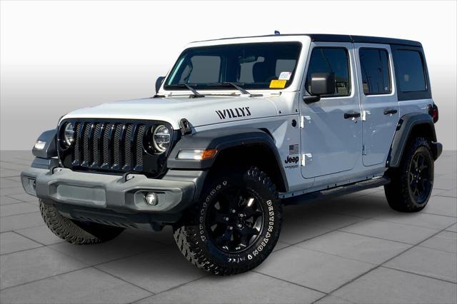 used 2020 Jeep Wrangler Unlimited car, priced at $28,157