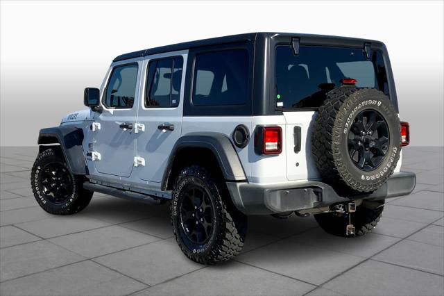 used 2020 Jeep Wrangler Unlimited car, priced at $28,157